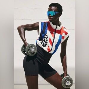 NWOT Free People Movement Race To The Top Onesie